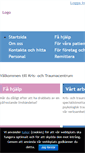 Mobile Screenshot of krisochtraumacentrum.se
